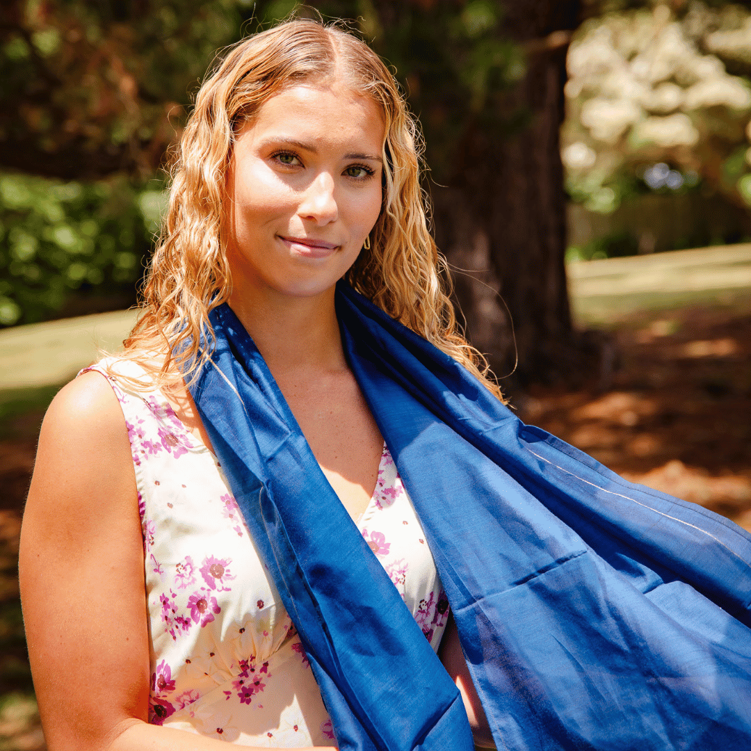 Handwoven Silk Scarf