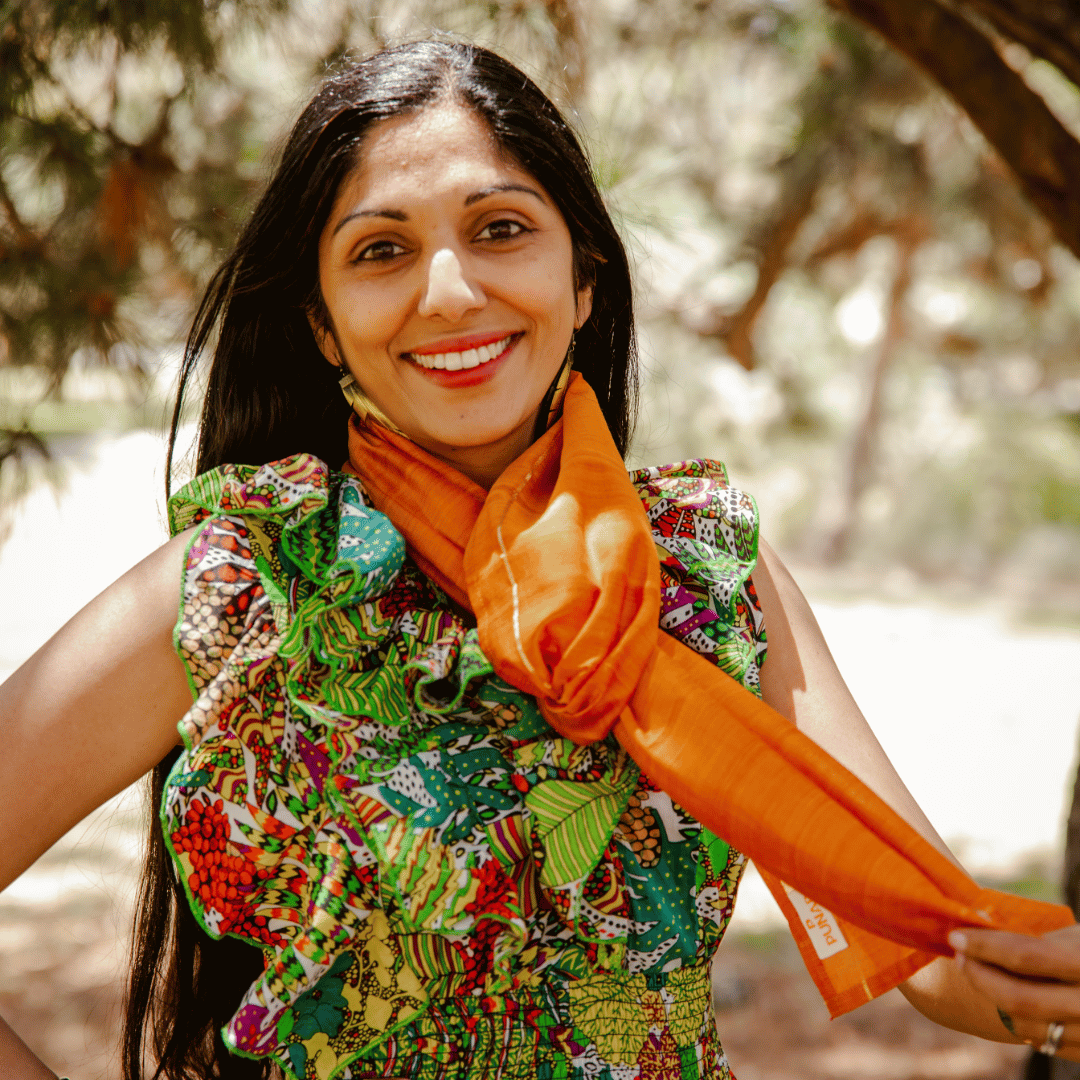 Handwoven Silk Scarf