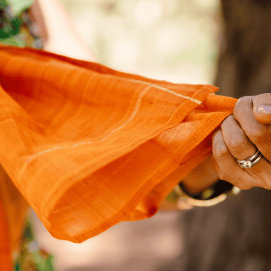 Handwoven Silk Scarf