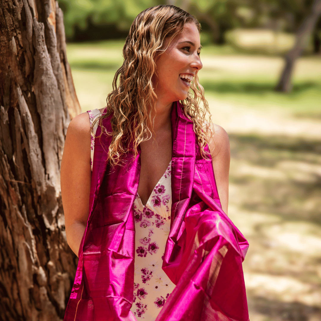 Handwoven Silk Scarf
