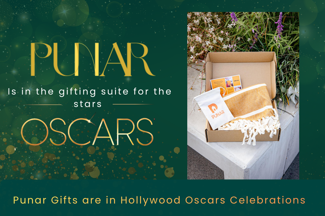 Punar Goes Global: Punar Towel at Oscars Week!
