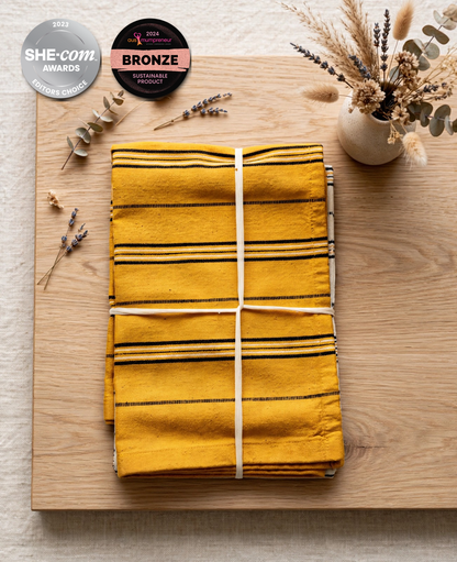 Gold & Star Tea Towels